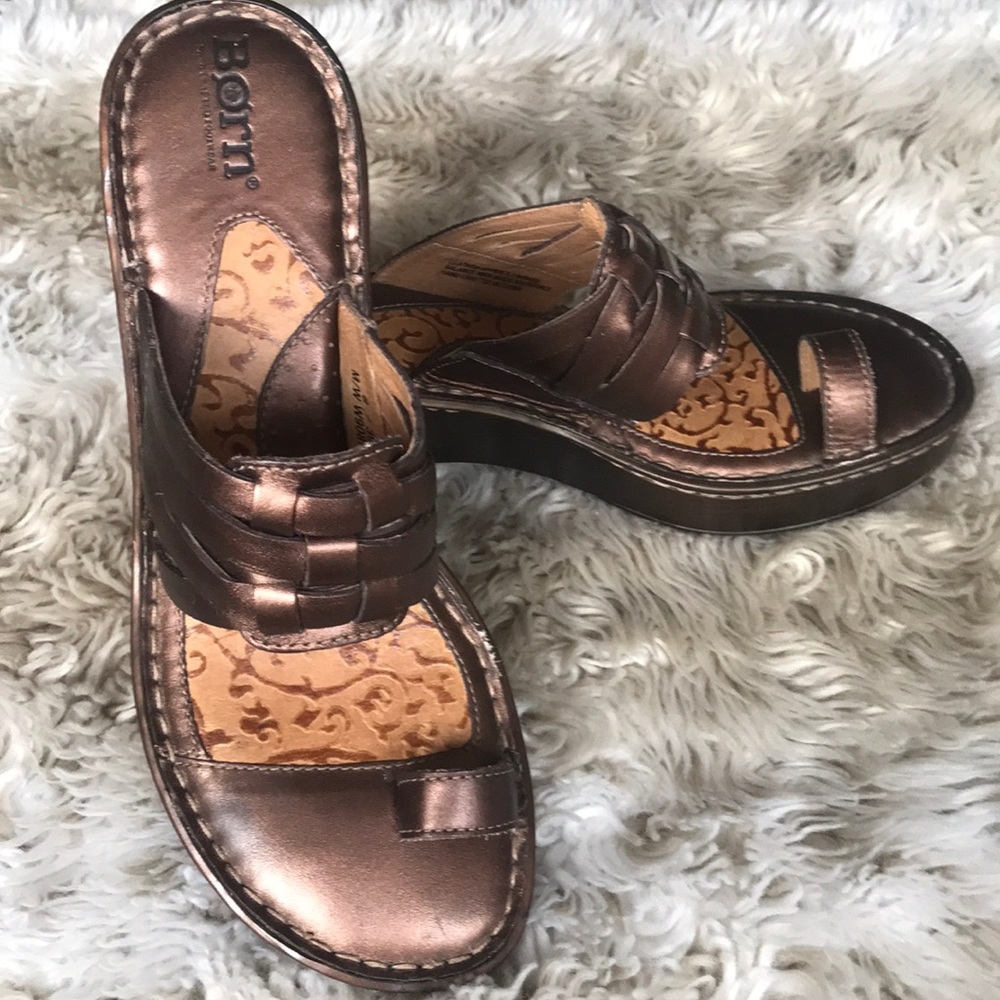 Born wedge sandals